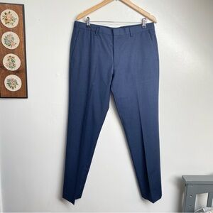 J Crew Ludlow Slim Navy Wool Trouser Pants